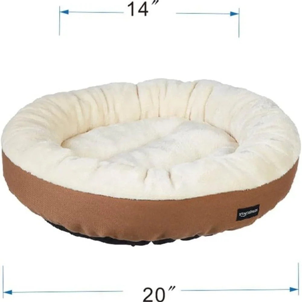 Round Bolster Pet Bed